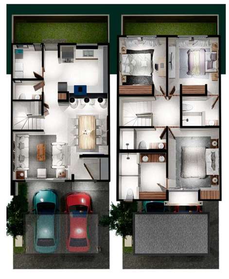Casa en Venta en Villa Magna Residencial, Querétaro - Modelo Caoba miniatura 10