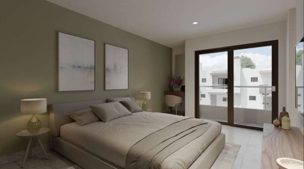 Casa en Venta Modelo Pontevel, La Vista Residencial, Querétaro - Recámara en Planta Baja miniatura 3