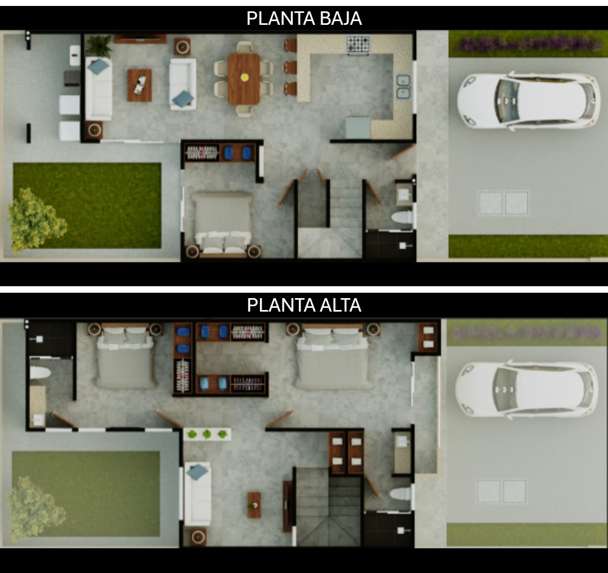 Casa en Venta Modelo Pontevel, La Vista Residencial, Querétaro - Recámara en Planta Baja miniatura 9